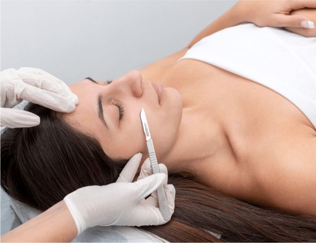 dermaplaning facial