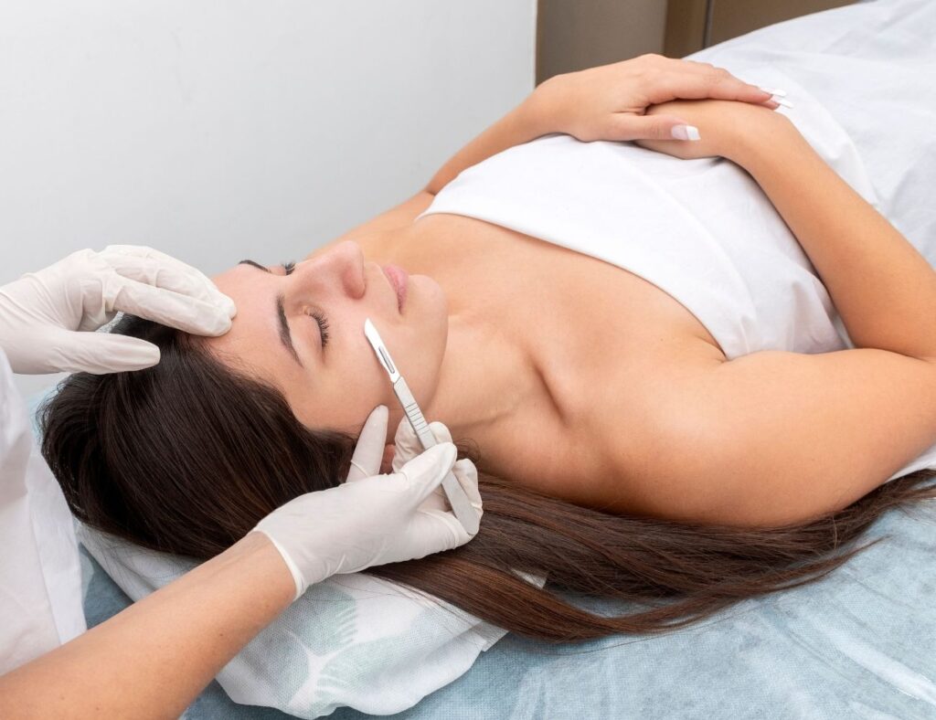 exfoliation facial
