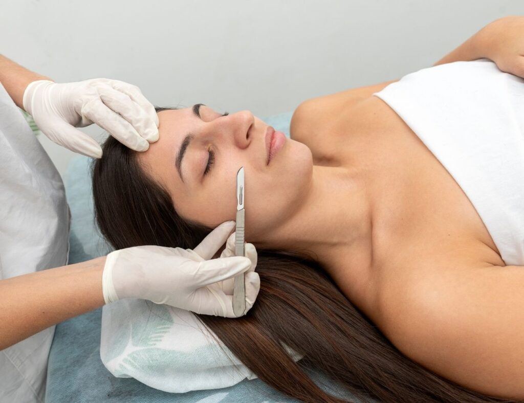 dermaplaning facial