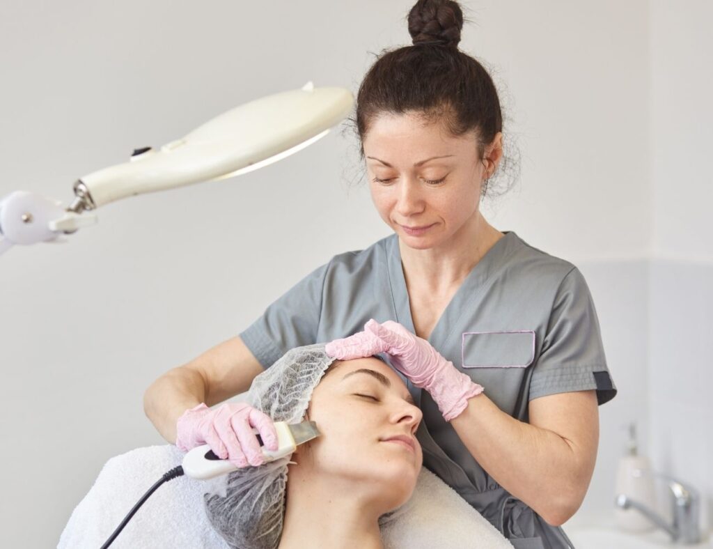 dermaplaning facial